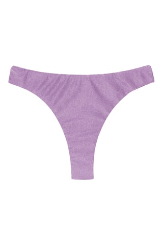 Parte de baixo de biquíni Shimmer - Violeta