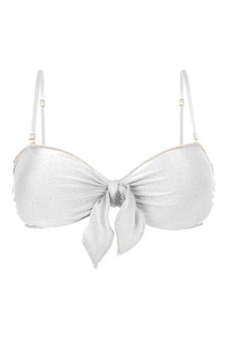 Parte de cima do biquíni Shimmer - Branco