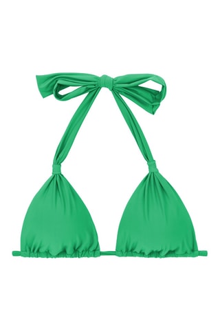 Parte de cima do biquíni Tambourine - Verde-escuro