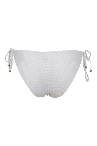 Parte de baixo de biquíni Cloque Branco - Branco