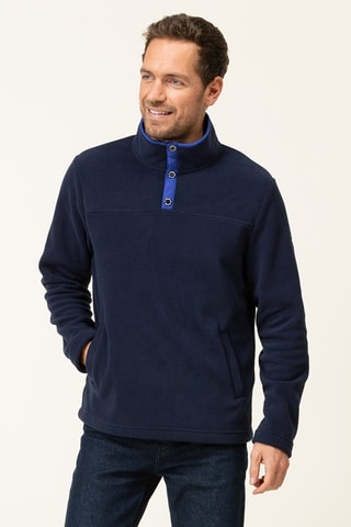 Sudadera - Blanco y azul