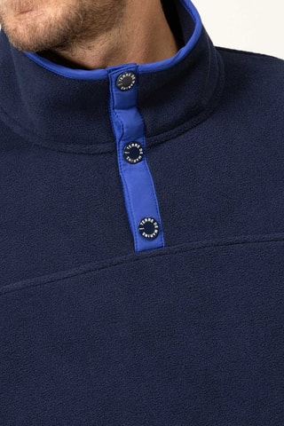 Sudadera - Blanco y azul