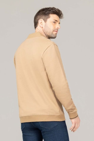 Sudadera - Negro y beige