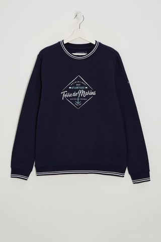 Sudadera Gazori - Blanco y azul