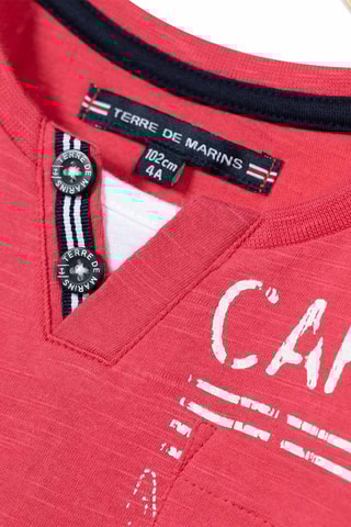 Camiseta Capla - Rojo