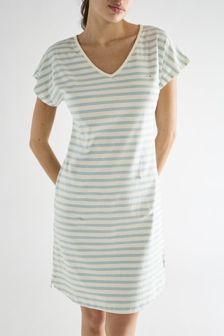 Camisón - Blanco y azul