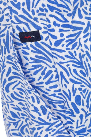 Bermudas Voisie - Blanco y azul