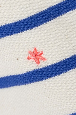 Sudadera - Blanco y azul