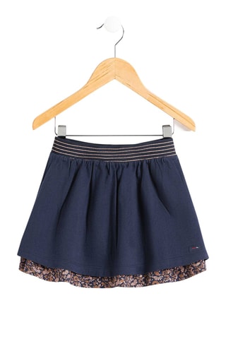 Falda reversible - Azul