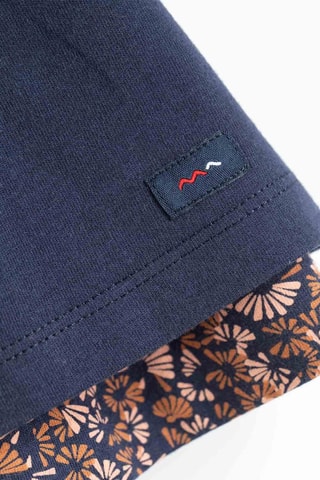 Falda reversible - Azul