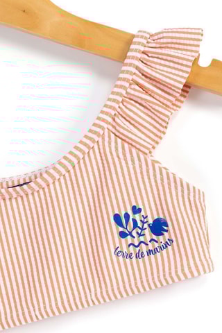 Bikini - Blanco y naranja