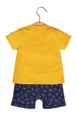 Camiseta y short Ipolit - Amarillo