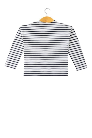 Camiseta - Blanco, negro y rojo