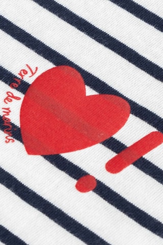 Camiseta - Blanco, negro y rojo