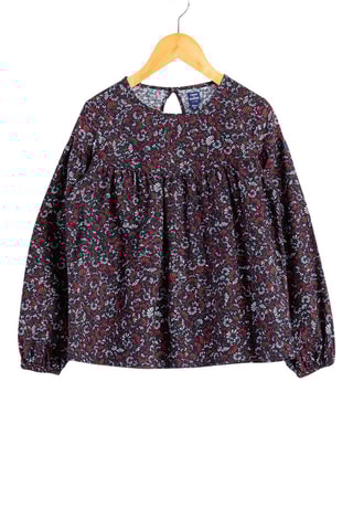 Blusa - Blanco, rojo y azul