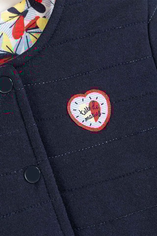 Chaqueta reversible Jolia - Rojo y amarillo