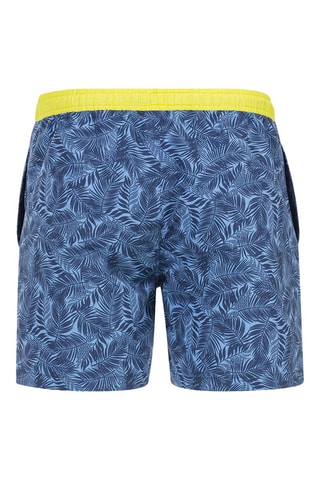 Bañador corto Yalto - Azul y amarillo