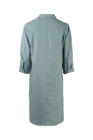 Vestido de lino Pyrobe - Verde