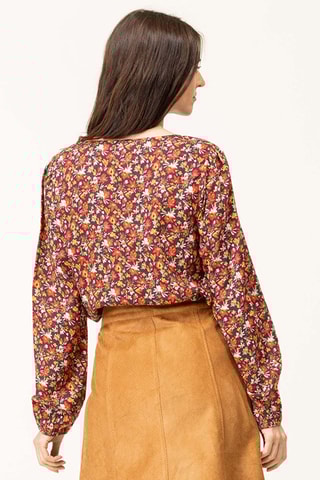 Blusa - Blanco, rojo y amarillo