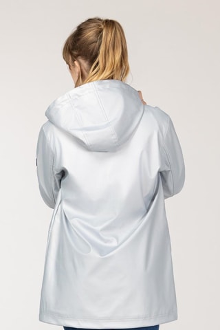 Impermeable con capucha - Gris