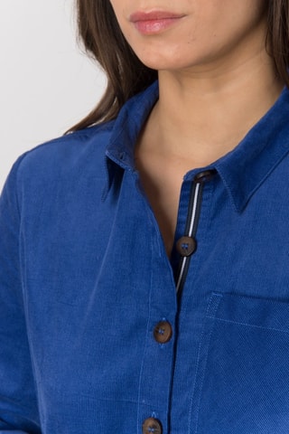 Vestido camisero - Azul