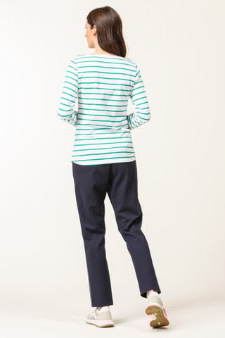 Camiseta - Blanco y verde