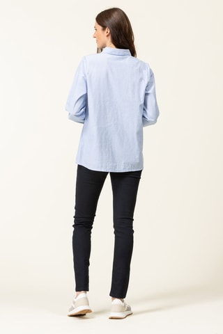 Camisa - Blanco y azul