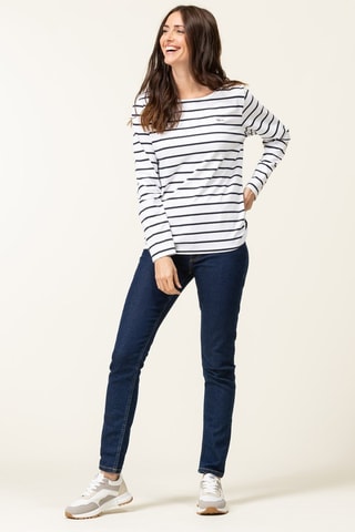 Camiseta - Blanco, rojo y azul