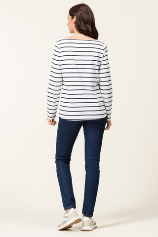 Camiseta - Blanco, rojo y azul