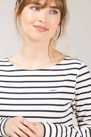 Camiseta - Blanco, rojo y azul