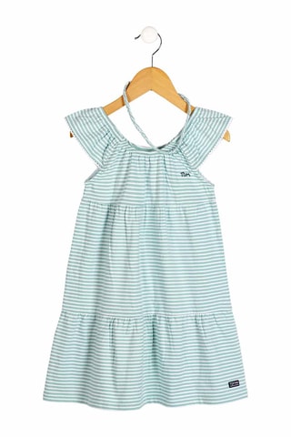 Vestido Robyne - Blanco y verde