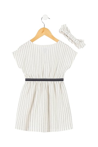 Vestido y cinta para el pelo Croby - Beige