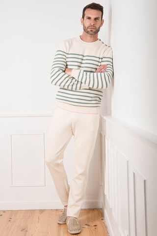 Jersey - Blanco y verde