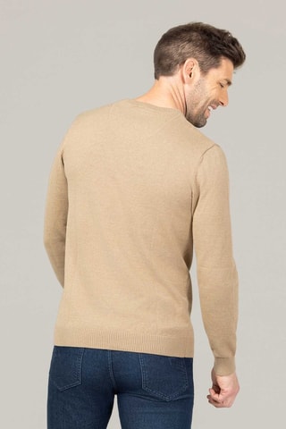 Jersey - Negro y beige