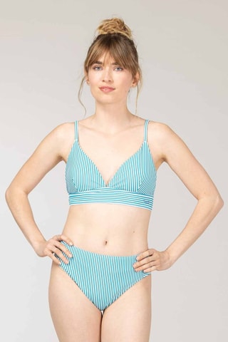 Bikini - Blanco y azul