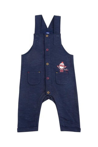 Peto y camiseta - Blanco, rojo y azul