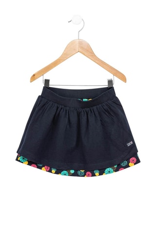 Falda Elizia - Azul, amarillo y rosa