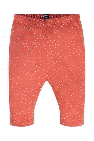 Vestido y leggings Ilone - Blanco y rojo