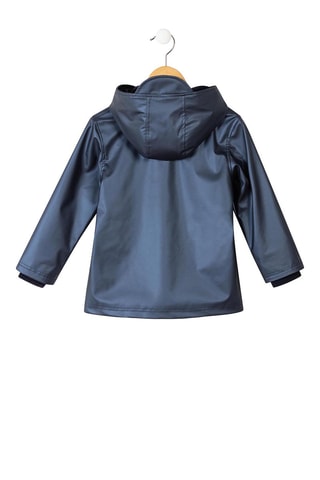 Impermeable con capucha Pizol - Azul