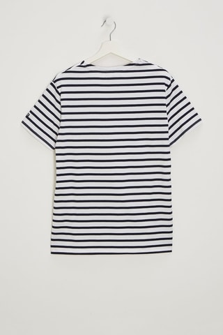 Camiseta Eluxor - Blanco, negro y naranja