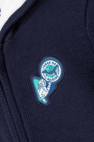 Chaqueta con capucha - Azul