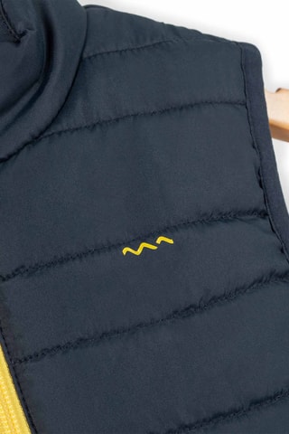 Chaleco Aginie - Blanco y azul