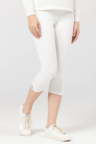 Pantalón pirata CALPA - Blanco