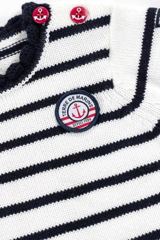 Jersey Omala - Blanco y azul