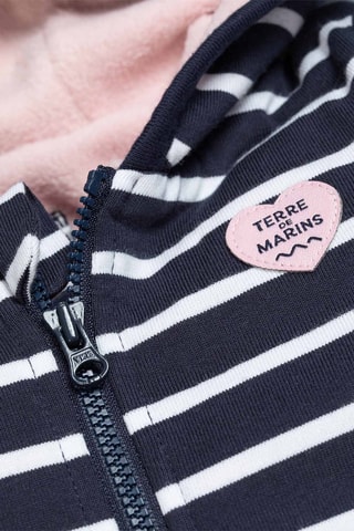 Jasje met Capuchon - Blauw - Terre de Marins - Blauw