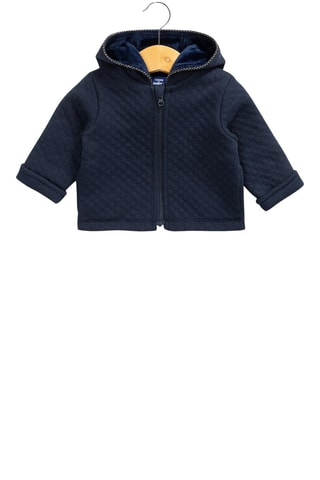 Sweater met Capuchon - Indigoblauw - Blauw