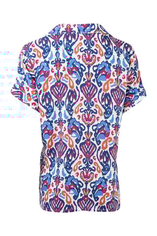 Camisa Elapy - Blanco, rojo y azul