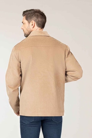 Chaqueta de terciopelo - Beige