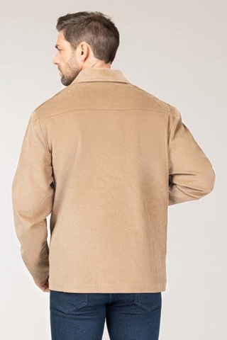 Chaqueta de terciopelo - Beige