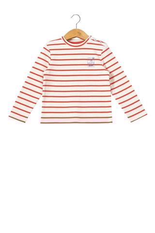 Camiseta - Blanco, rojo y azul